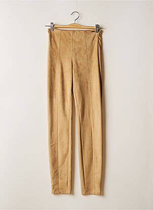 Pantalon slim bej GUESS femeie