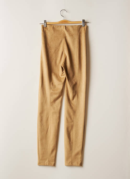 Pantalon slim bej GUESS femeie