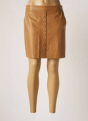 Fustă scurtă maro VERO MODA femeie