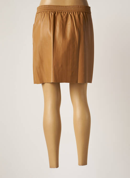 Fustă scurtă maro VERO MODA femeie