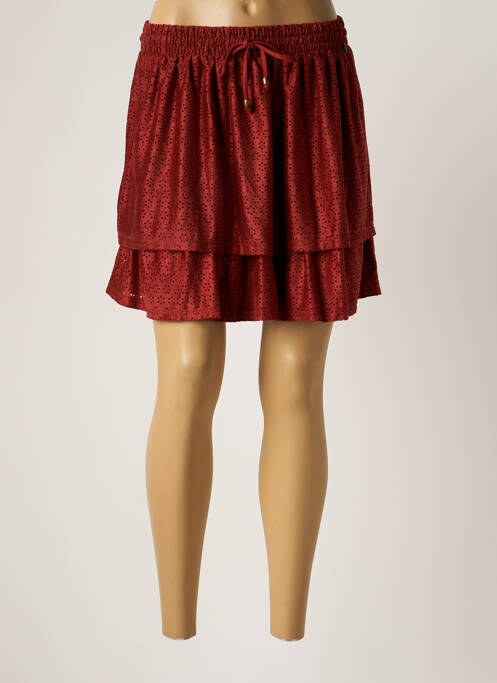 Fustă scurtă portocaliu TOM TAILOR femeie