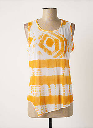 Top portocaliu LAUREN VIDAL femeie