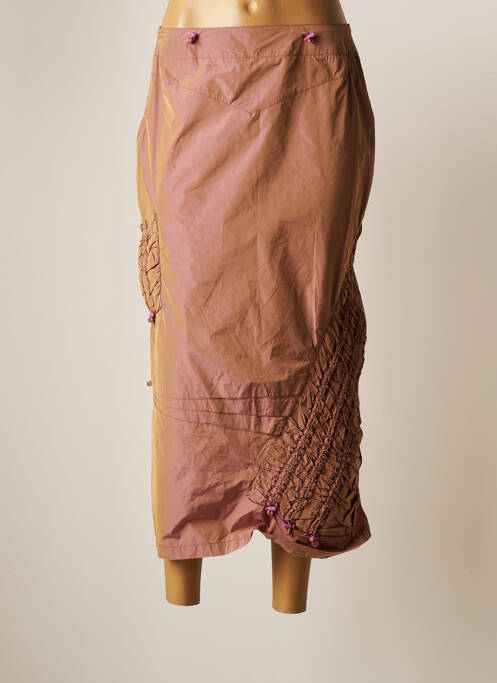 Fustă lungă roz GUY DUBOUIS femeie