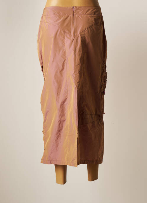 Fustă lungă roz GUY DUBOUIS femeie