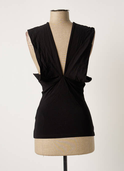 Top negru MORGAN femeie