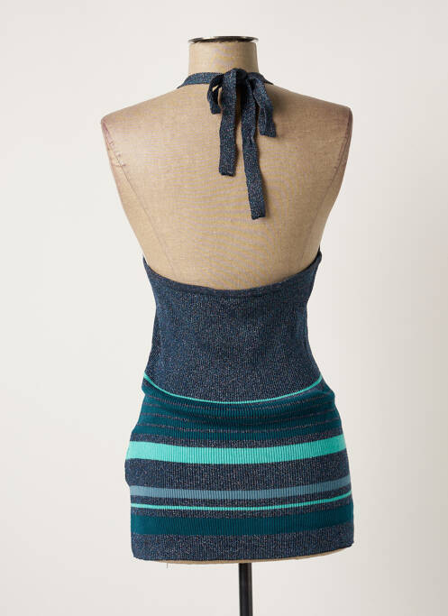 Top albastru MORGAN femeie