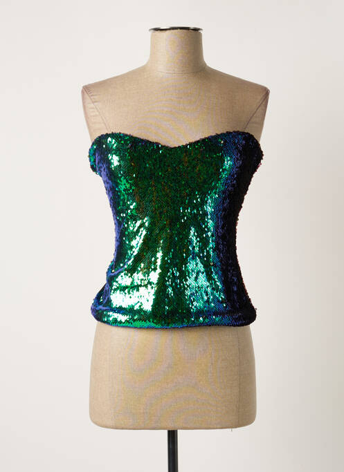 Top negru MORGAN femeie