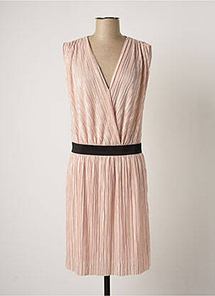 Rochie midi roz CACHE CACHE femeie