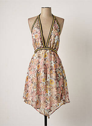 Rochie midi bej MORGAN femeie