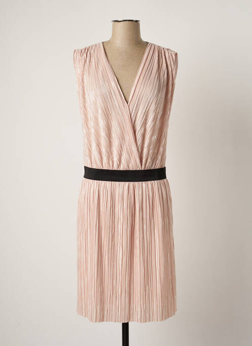 Rochie midi roz CACHE CACHE femeie