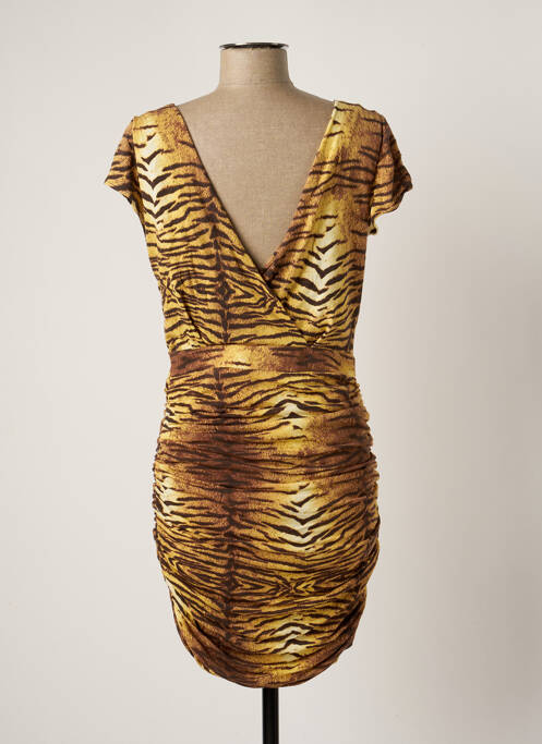 Rochie scurtă bej MANGO femeie