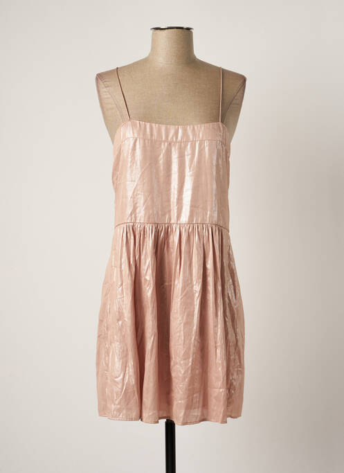 Rochie scurtă roz MANGO femeie