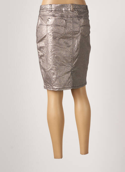 Fustă midi gri BREAL femeie