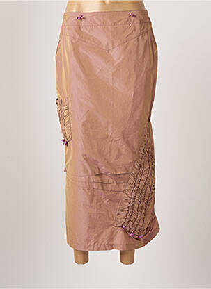 Fustă lungă roz GUY DUBOUIS femeie