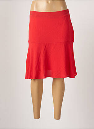 Fustă midi roșu SCOTTAGE femeie