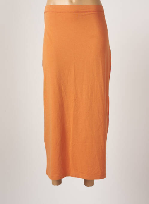 Fustă lungă portocaliu LAUREN VIDAL femeie