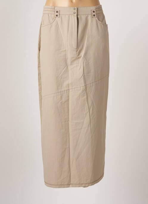 Fustă midi gri GUY DUBOUIS femeie