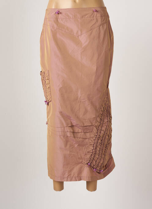 Fustă lungă roz GUY DUBOUIS femeie