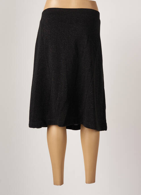 Fustă midi negru SCOTTAGE femeie