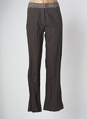 Pantalon drept negru LAUREN VIDAL femeie