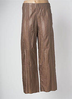 Pantalon drept maro LAUREN VIDAL femeie