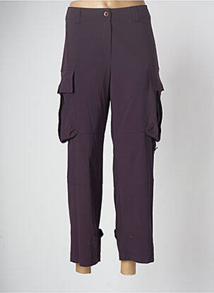 Pantalon 7/8 violet LAUREN VIDAL femeie
