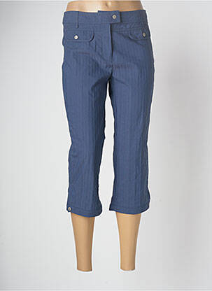 Pantalon trei sferturi albastru LAUREN VIDAL femeie