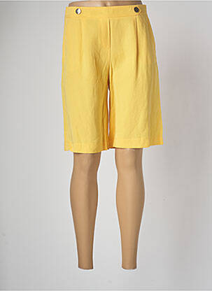 Bermudă galben BREAL femeie