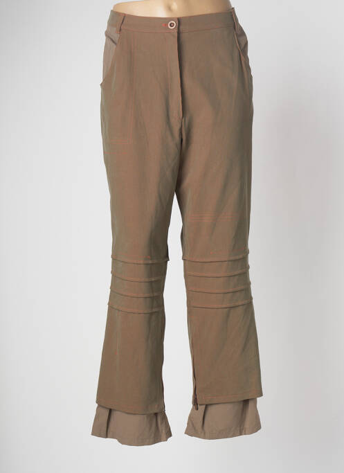 Pantalon larg verde GUY DUBOUIS femeie