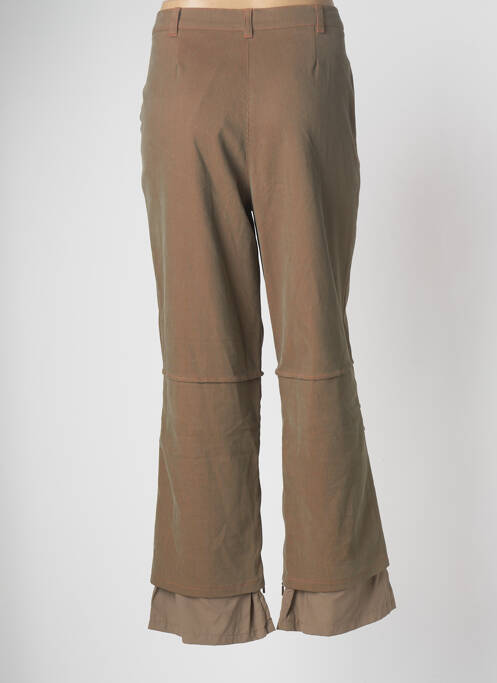 Pantalon larg verde GUY DUBOUIS femeie