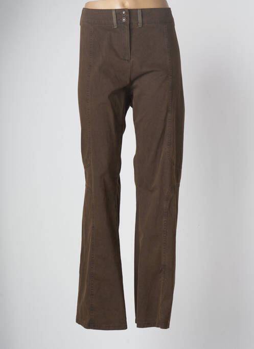 Pantalon drept maro GUY DUBOUIS femeie