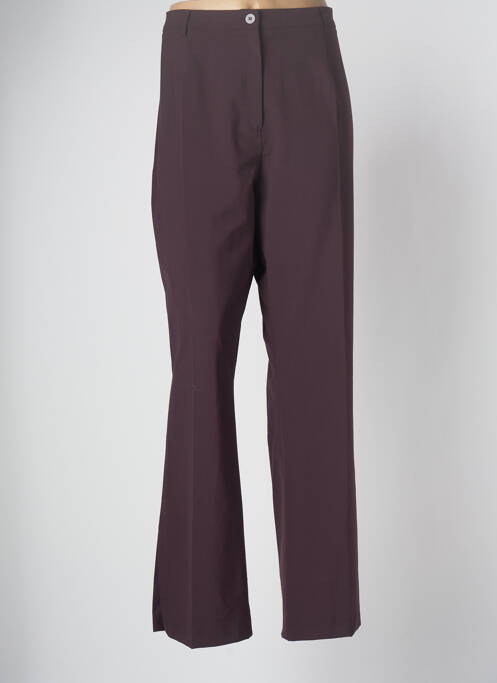Pantalon drept violet GUY DUBOUIS femeie
