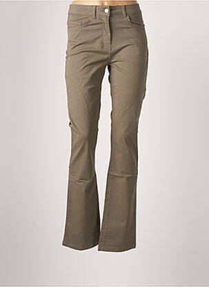 Pantalon drept verde SCOTTAGE femeie