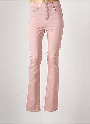 Pantalon drept roz SCOTTAGE femeie