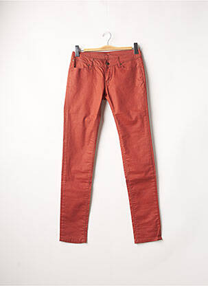 Pantalon slim portocaliu BONOBO JEANS femeie