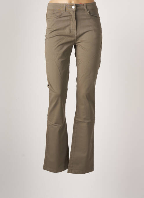 Pantalon drept verde SCOTTAGE femeie