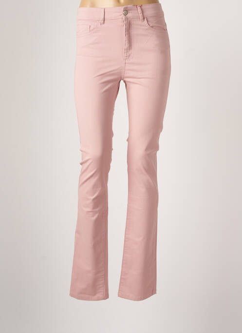 Pantalon drept roz SCOTTAGE femeie