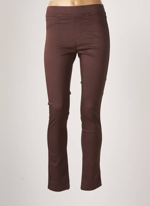 Pantalon slim maro SCOTTAGE femeie