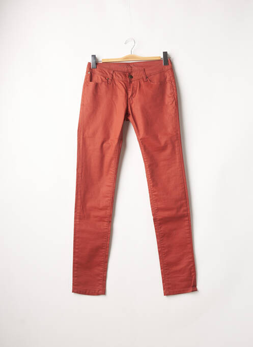Pantalon slim portocaliu BONOBO JEANS femeie