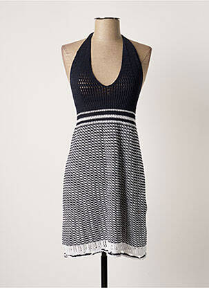 Rochie midi albastru CACHE CACHE femeie