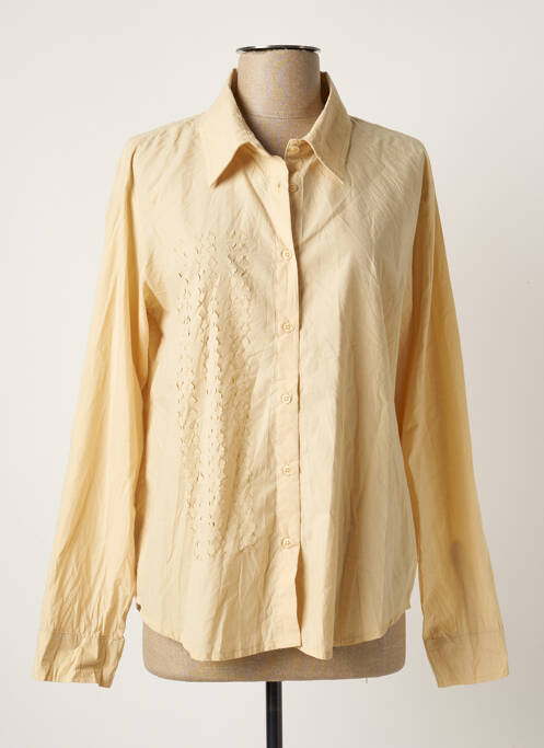 Cămașă bej LAUREN VIDAL femeie