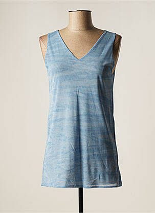 Top albastru LAUREN VIDAL femeie