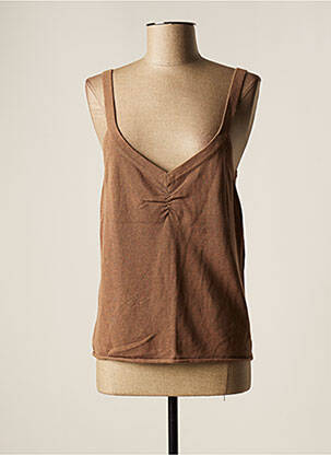 Top maro LAUREN VIDAL femeie