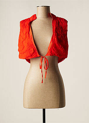 Bolero portocaliu LAUREN VIDAL femeie