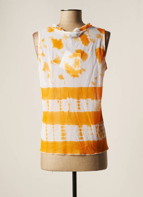 Top portocaliu LAUREN VIDAL femeie