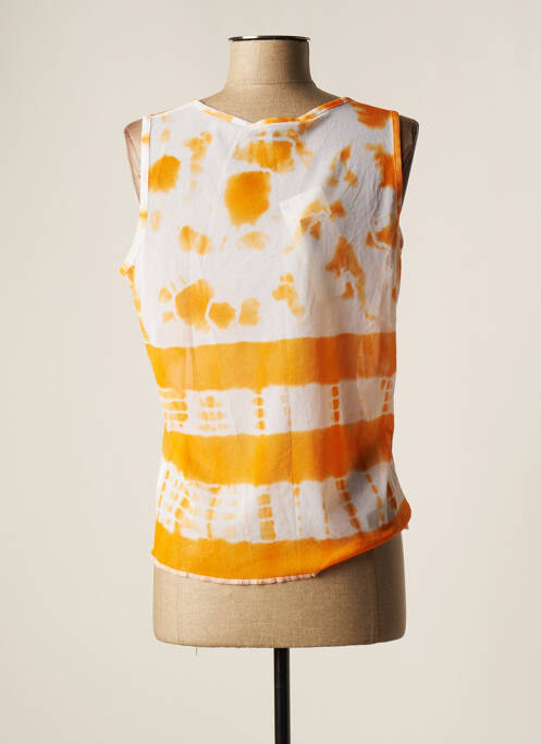 Top portocaliu LAUREN VIDAL femeie