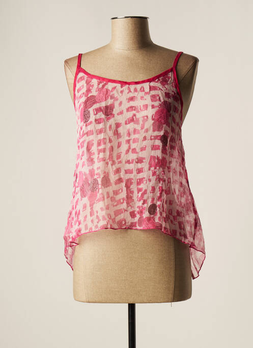 Top roz LAUREN VIDAL femeie