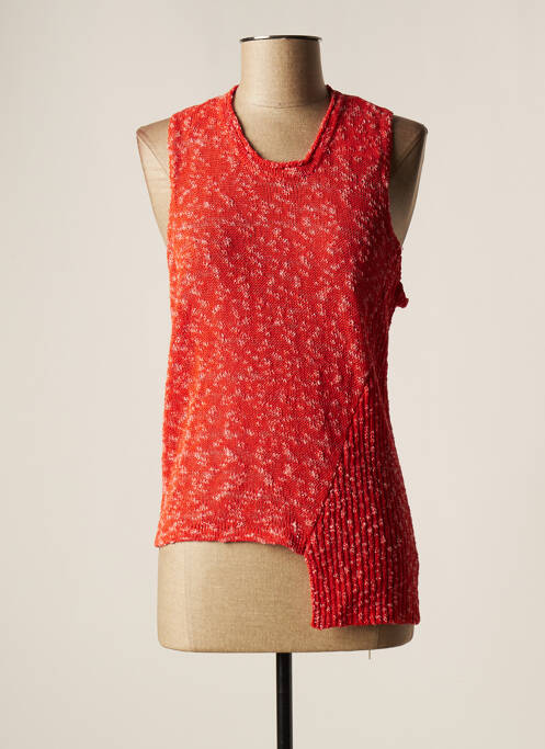 Top portocaliu LAUREN VIDAL femeie