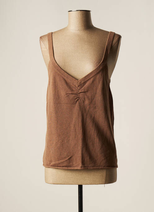 Top maro LAUREN VIDAL femeie