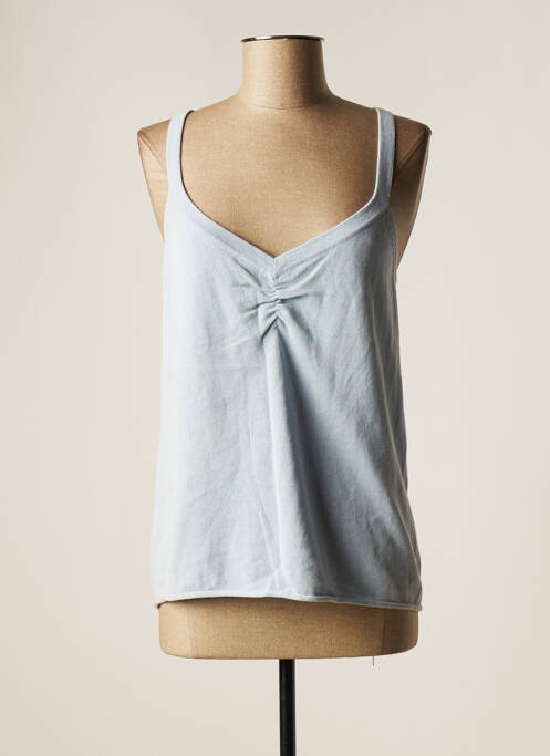 Top albastru LAUREN VIDAL femeie